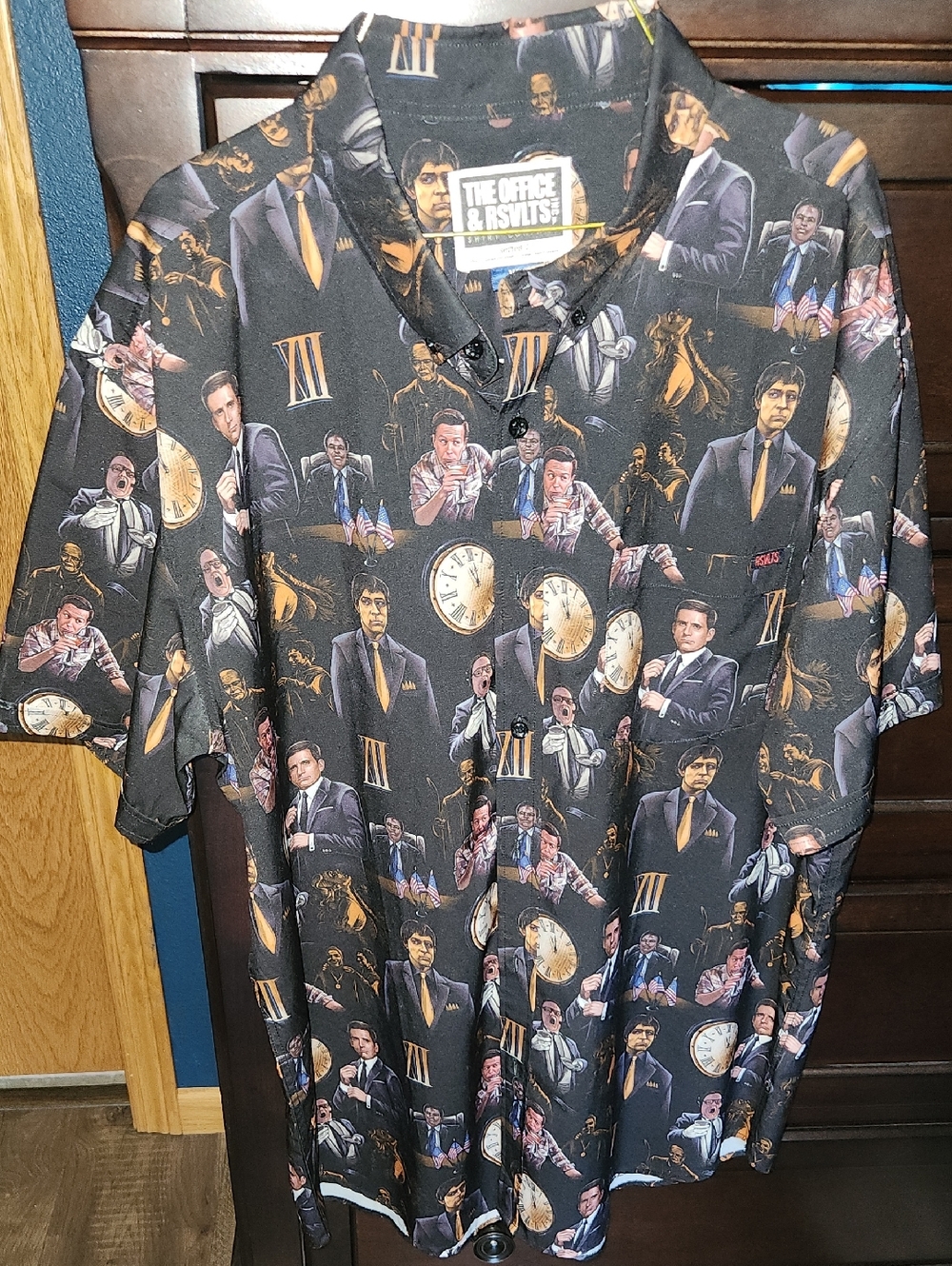 Men's Office Themed RSVLTS shirt